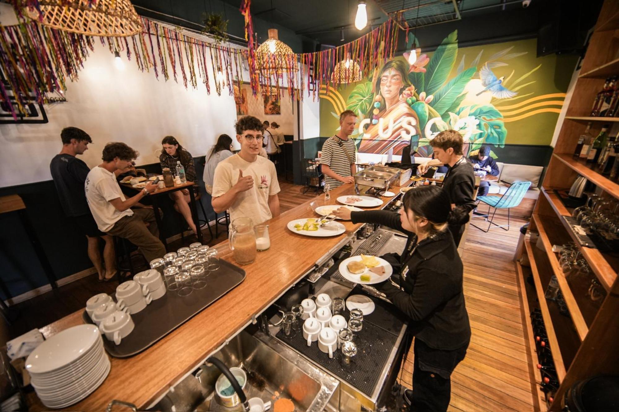 Black Llama Hostel Cusco Luaran gambar
