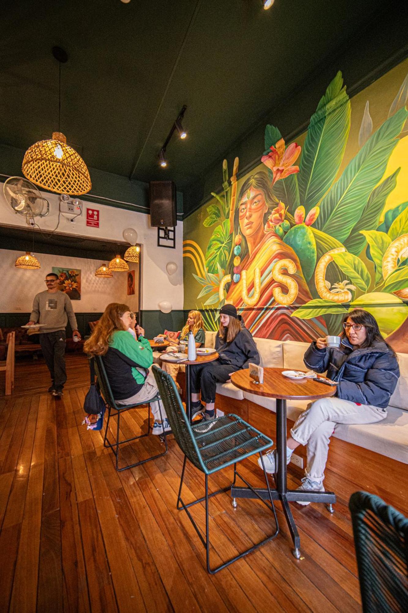 Black Llama Hostel Cusco Luaran gambar